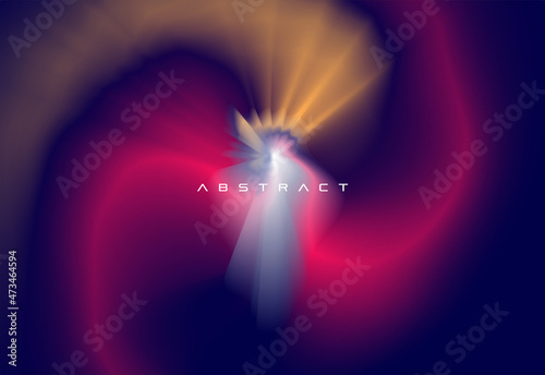 Conceptual cosmos background design. Vector illustration in concept of technology, communication, science, digital.
