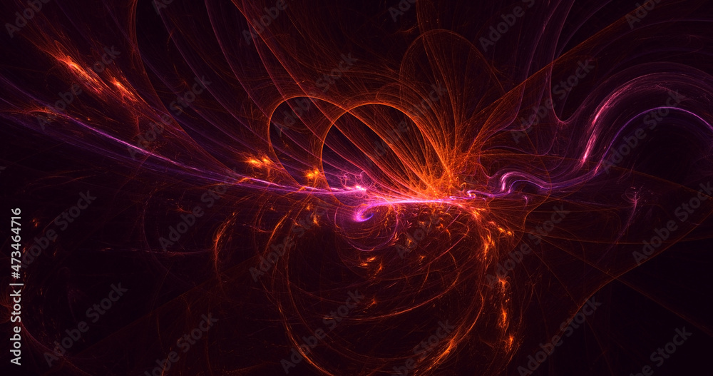 3D rendering abstract colorful fractal light background 3D rendering abstract colorful fractal light background