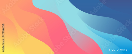 Abstract pattern background with colorful dynamic wave. Modern Vector illustration for poster, banner, brochure.