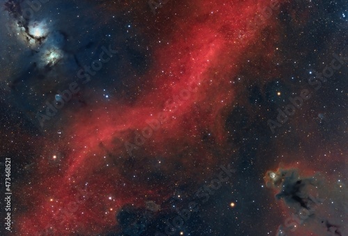 M78 Ultraman, LDN 1622 Boogie Man Nebula, Boogeyman, Barnard's Loop photo