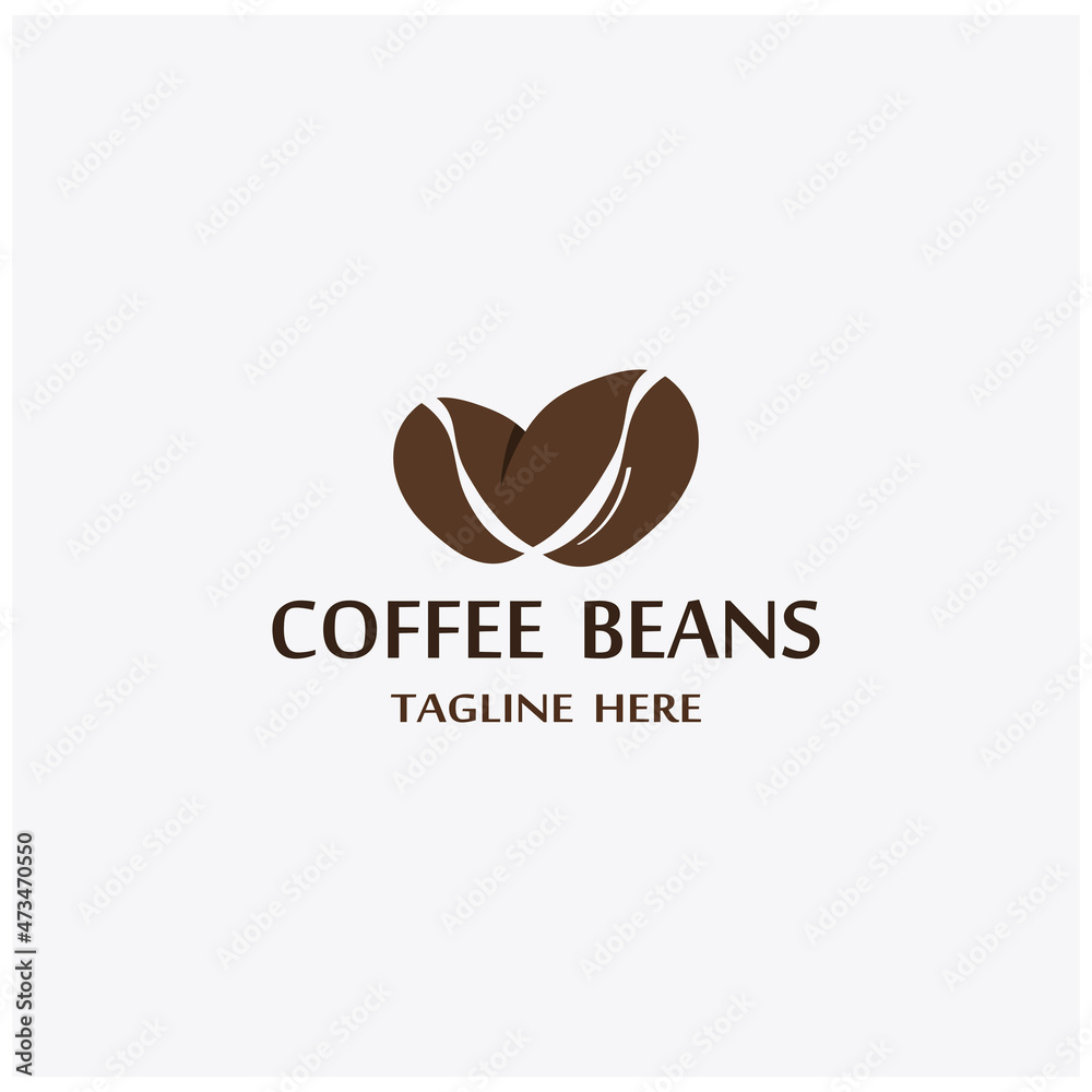 coffee bean icon vector coffee bean icon vector