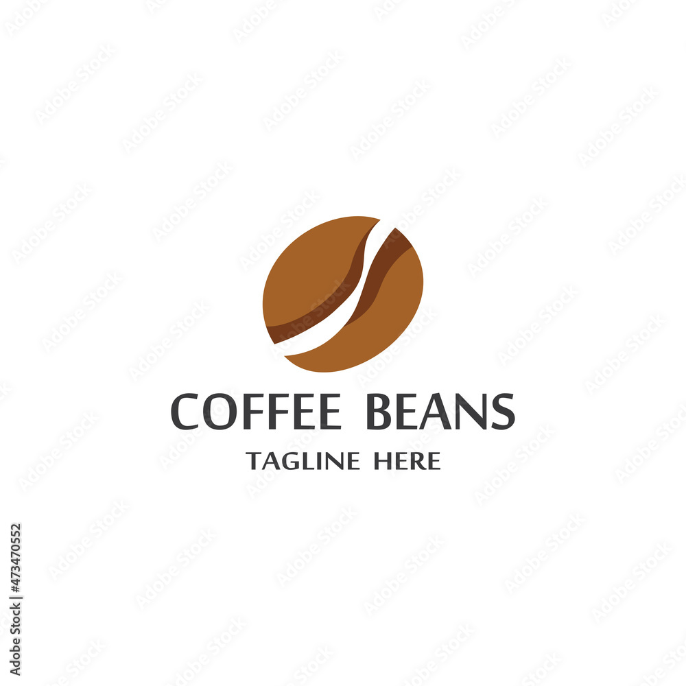 coffee bean icon vector coffee bean icon vector