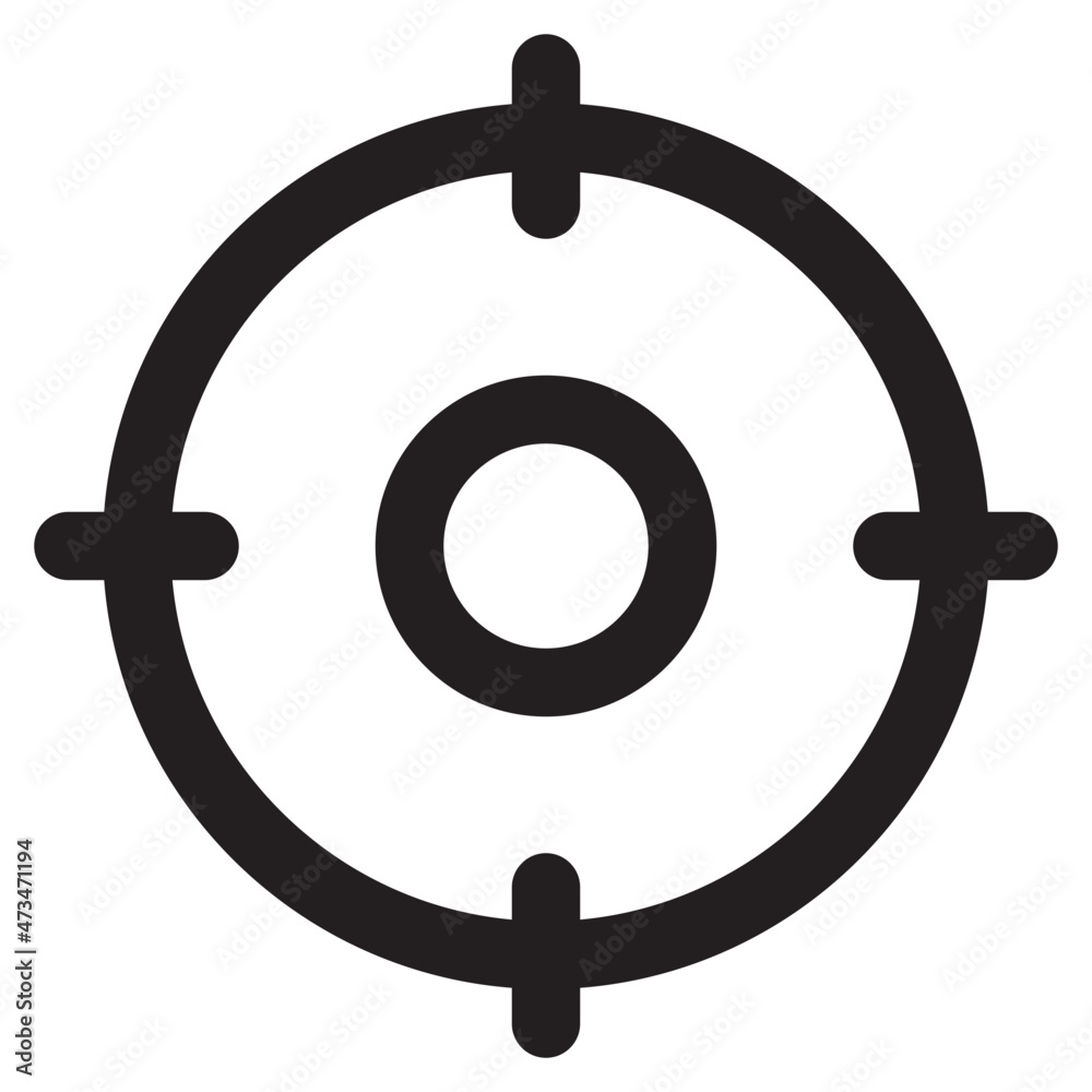 target marketing vector icon design