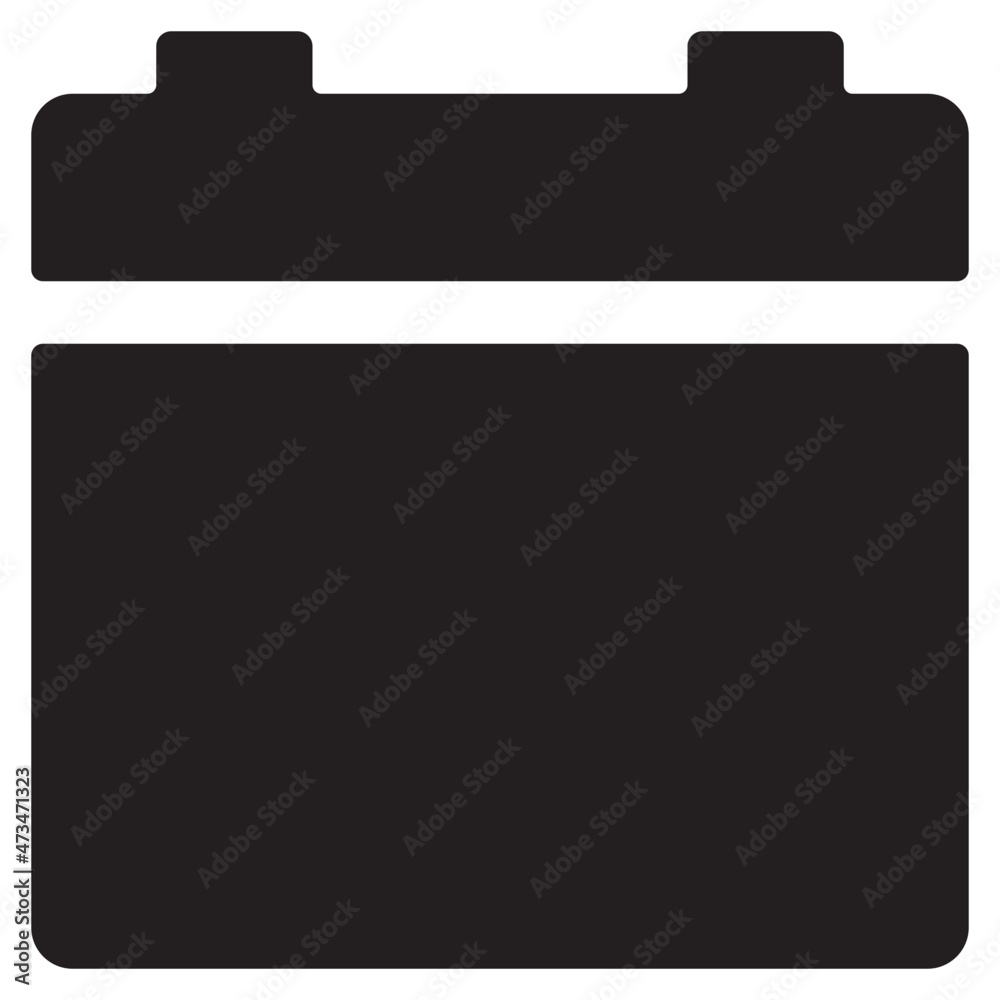 Naklejka premium calendar date icon vector design