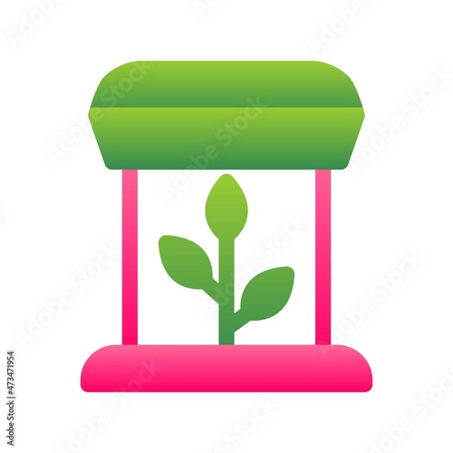 Efficient Flat Gradient Vector Icon Design