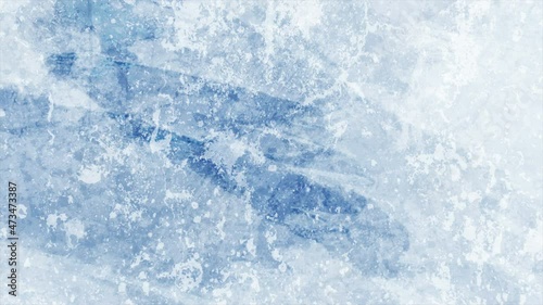 Blue winter frost grunge textural motion background. Seamless looping. Video animation Ultra HD 4K 3840x2160 photo