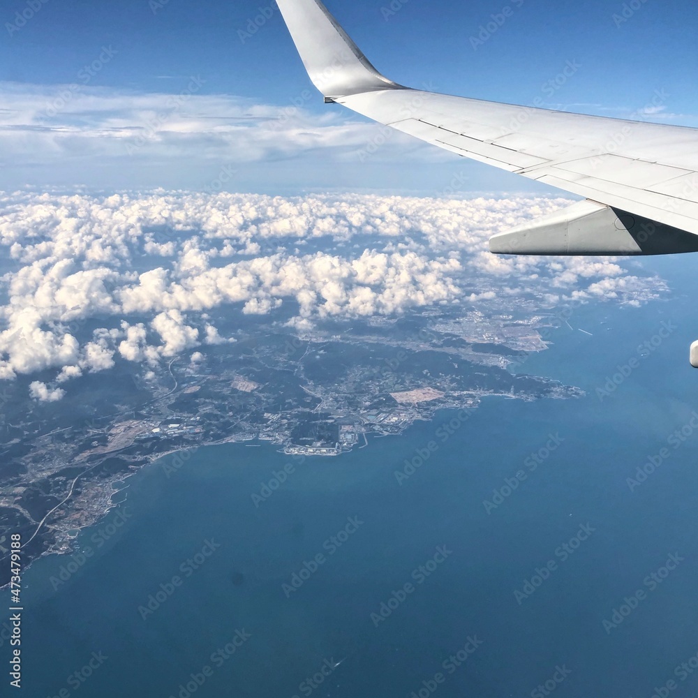 Obraz premium view from the plane