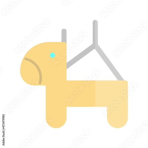 pinata Flat Light Vector Icon Design
