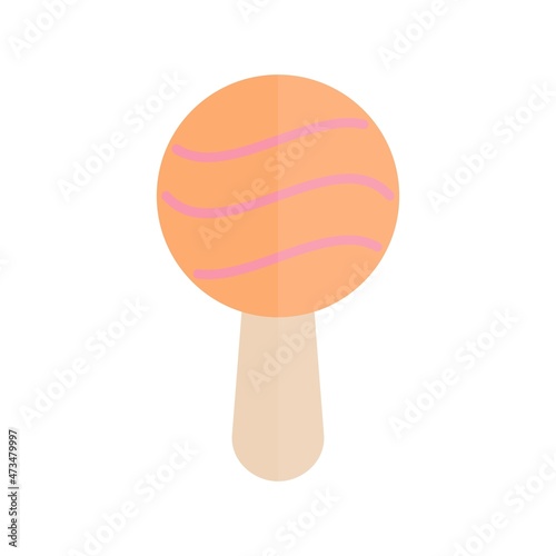 Maracas Flat Light Vector Icon Design