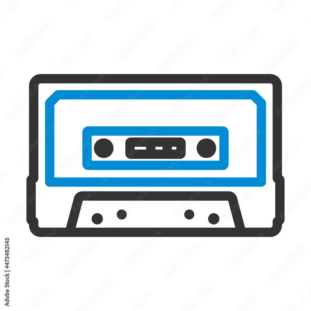 Audio Cassette Icon Audio Cassette Icon