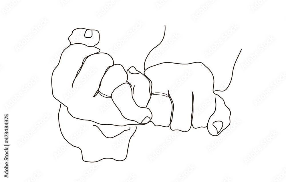 One line of drawing wedding rings, hands. Modern art, contour romantic love in the style of minimalism. for print, postcards, posters, crd, modern art illustration isolated on a white background. One line of drawing wedding rings, hands. Modern art, contour romantic love in the style of minimalism. for print, postcards, posters, crd, modern art illustration isolated on a white background.
