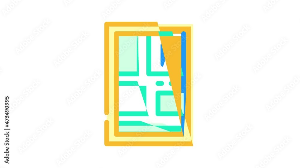 parking location on map animated color icon parking location on map sign. isolated on white background parking location on map animated color icon parking location on map sign. isolated on white background