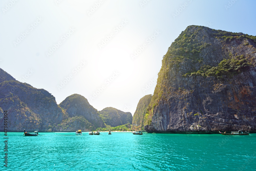 Vacation destination in Phi Phi Island, Thailand