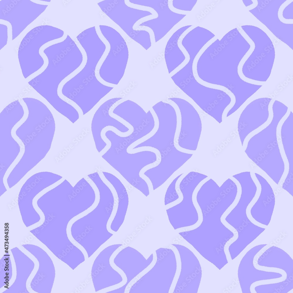 Seamless valentines pattern with hearts for postcard and gifts and cards Seamless valentines pattern with hearts for postcard and gifts and cards