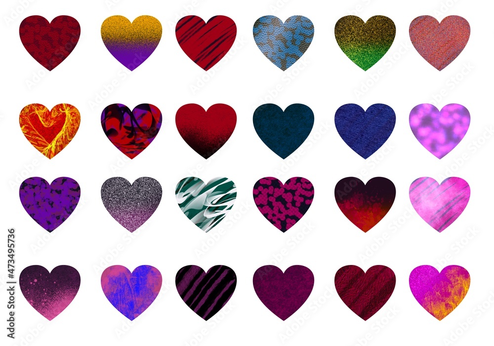 Seamless valentines pattern with hearts for postcard and gifts and cards Seamless valentines pattern with hearts for postcard and gifts and cards