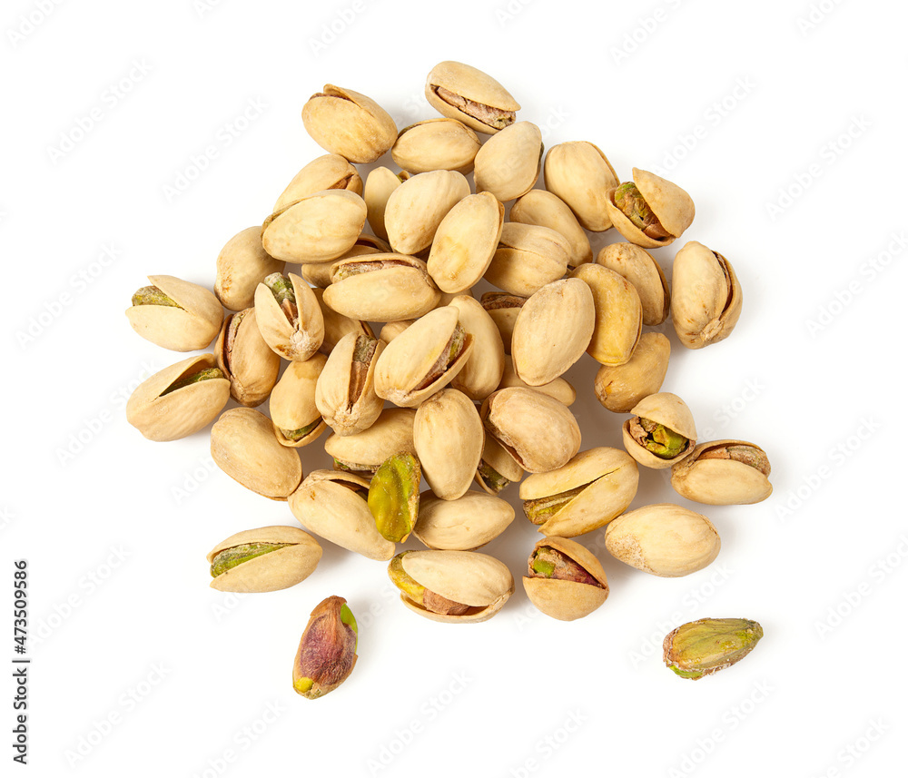 pistachio nuts isolated on white background pistachio nuts isolated on white background
