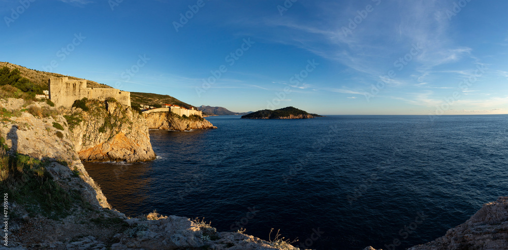 Fort of St. Lawrence (Fort Lovrjenac) in Dubrovnik, Croatia