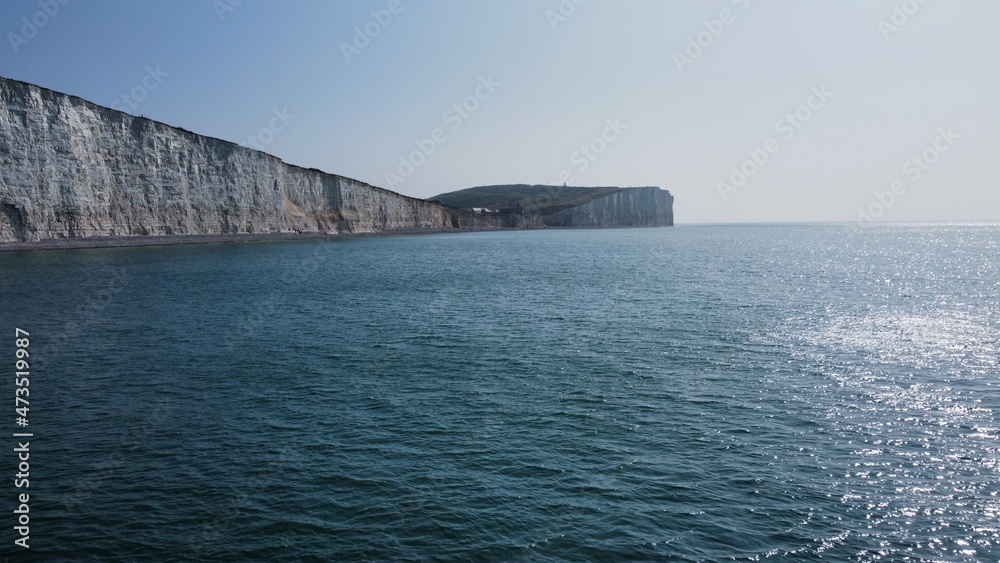 The Seven Sisters are a series of chalk sea cliffs on the English Channel coast