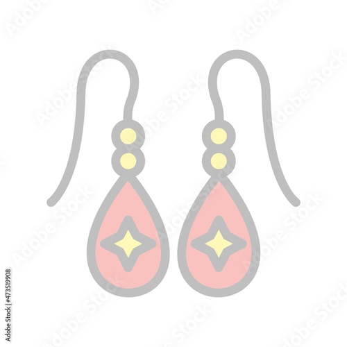 Jewelry Filled Light Vector Icon Design
