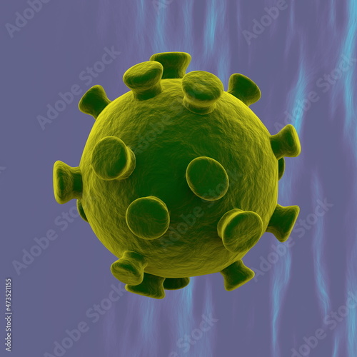 Konstfotografi Coronavirus CNN 2019-nCoV