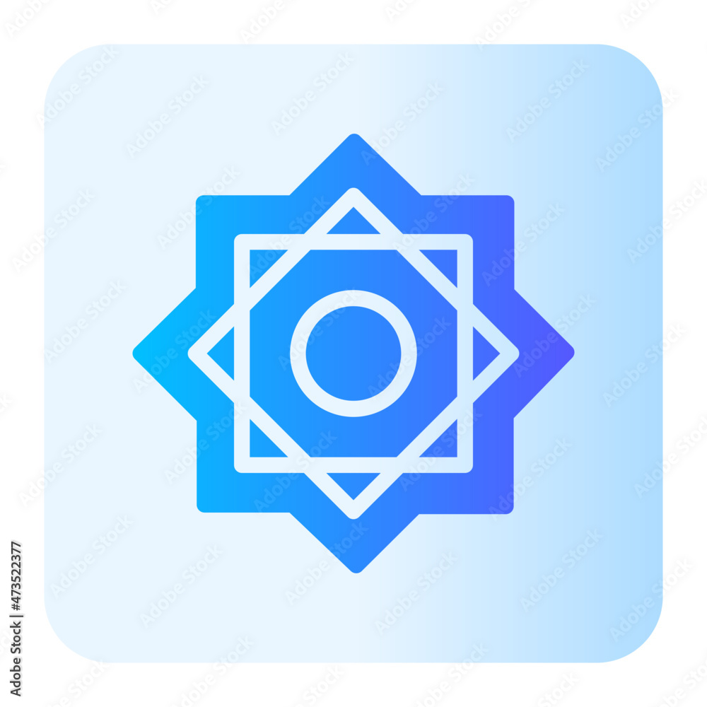 Rub El Hizb gradient icon