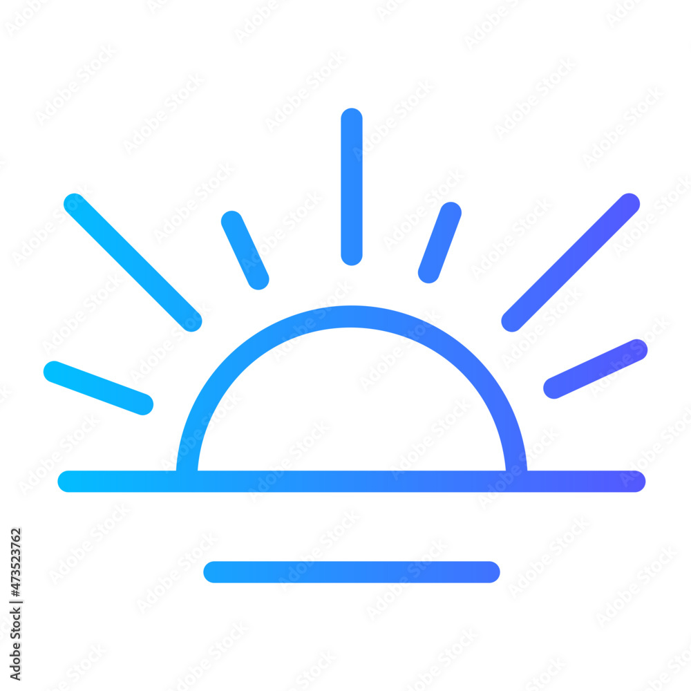 Subah Prayer gradient icon Subah Prayer gradient icon