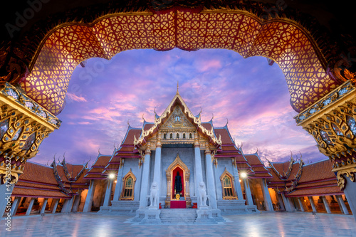 Canvas Print Wat Benchamabophit Dusitwanaram