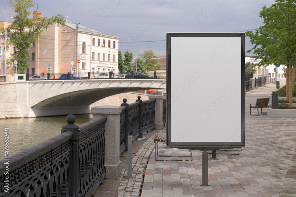 Street poster billboard mock up Street poster billboard mock up