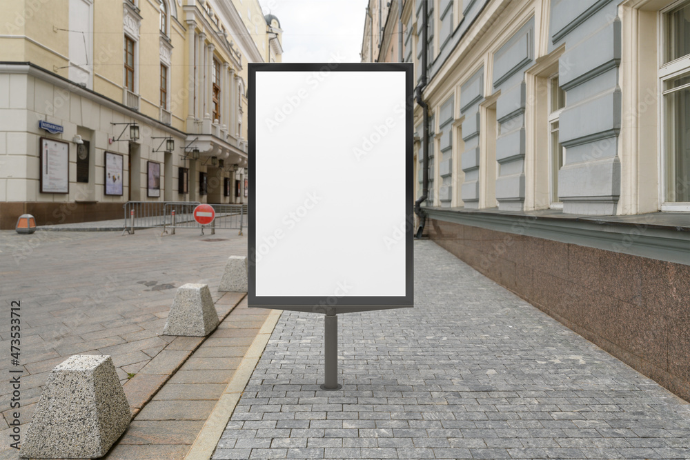Street poster billboard mock up Street poster billboard mock up