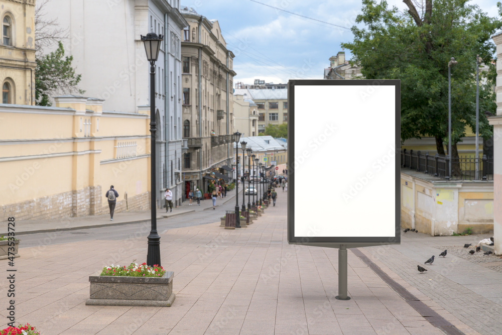 Street poster billboard mock up Street poster billboard mock up