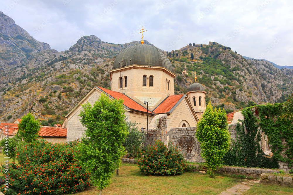 Church of St. Nicholas in Old Town in Kotor, Montenegro