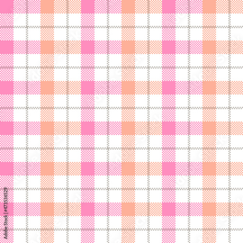 Classic seamless checkered pattern design for decorating, wrapping paper, wallpaper, fabric, backdrop and etc.