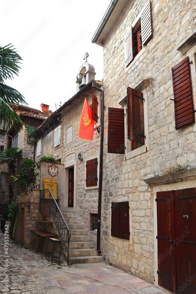 Montenegrin Orthodox Church of St. Peter of Cetinje in Old Town of Kotor, Montenegro Montenegrin Orthodox Church of St. Peter of Cetinje in Old Town of Kotor, Montenegro