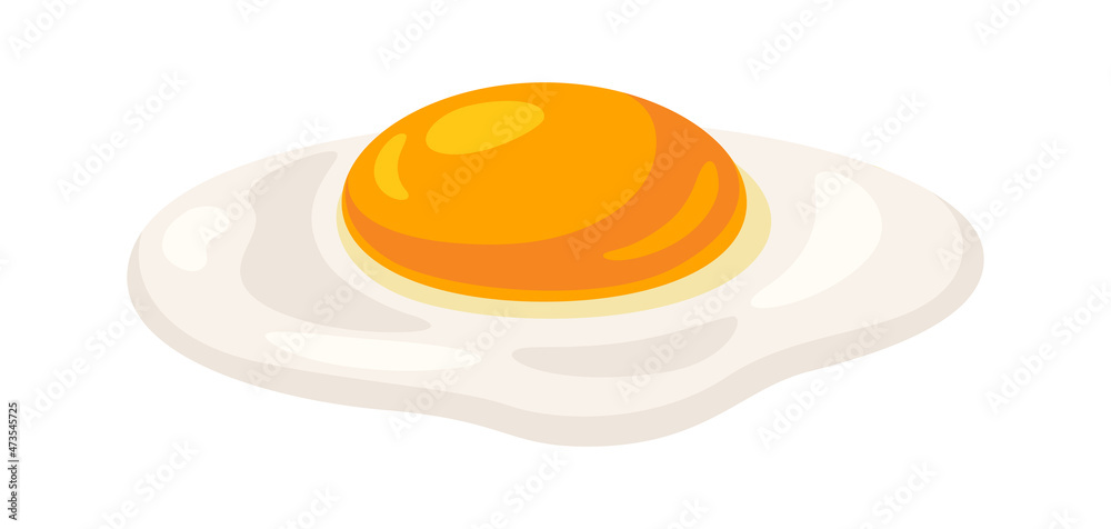 Illustration of fried chicken egg. Image for food and agricultural industries. Illustration of fried chicken egg. Image for food and agricultural industries.