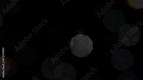 Bokeh 005 Fast Blinking Blurred White Bokeh Seamless Loop Background