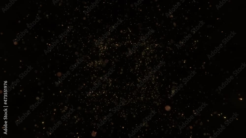 4k Gold Particles Explosion. Xmas Motion Background. Golden glitter particle. Isolated on black. Animated Overlay. 2022 New Year. 4k Gold Particles Explosion. Xmas Motion Background. Golden glitter particle. Isolated on black. Animated Overlay. 2022 New Year.