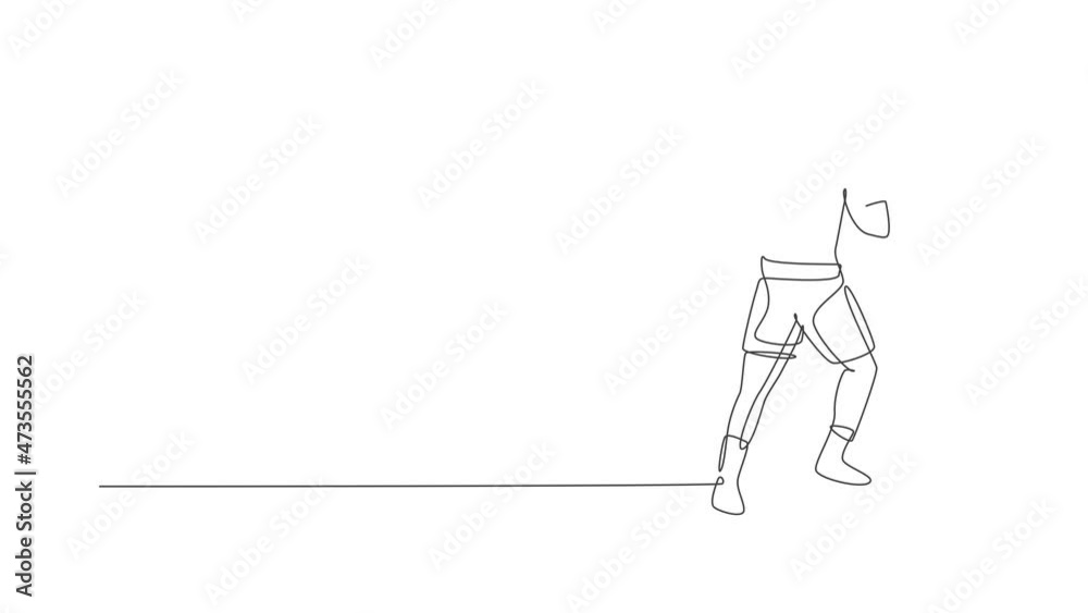 Animated self drawing of single continuous line draw young agile man boxer improve his fight stance at gym. Fair combative sport concept. Full length one line animation for boxing game promotion media Animated self drawing of single continuous line draw young agile man boxer improve his fight stance at gym. Fair combative sport concept. Full length one line animation for boxing game promotion media