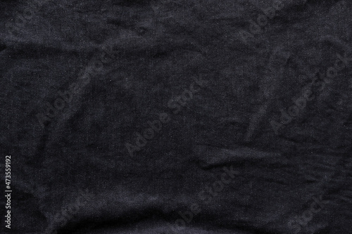 black jeans texture background .top view