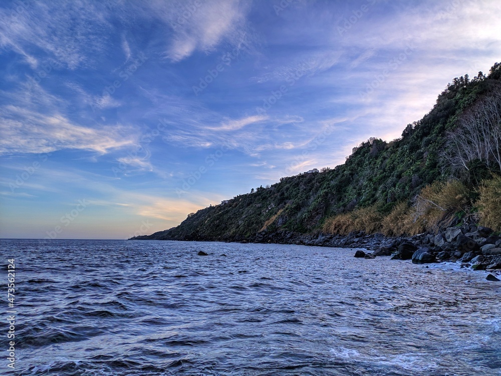 tramonto al mare