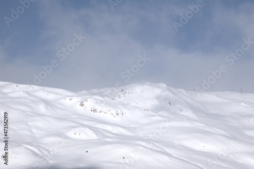 Montañas nevadas en la Val d'Aran