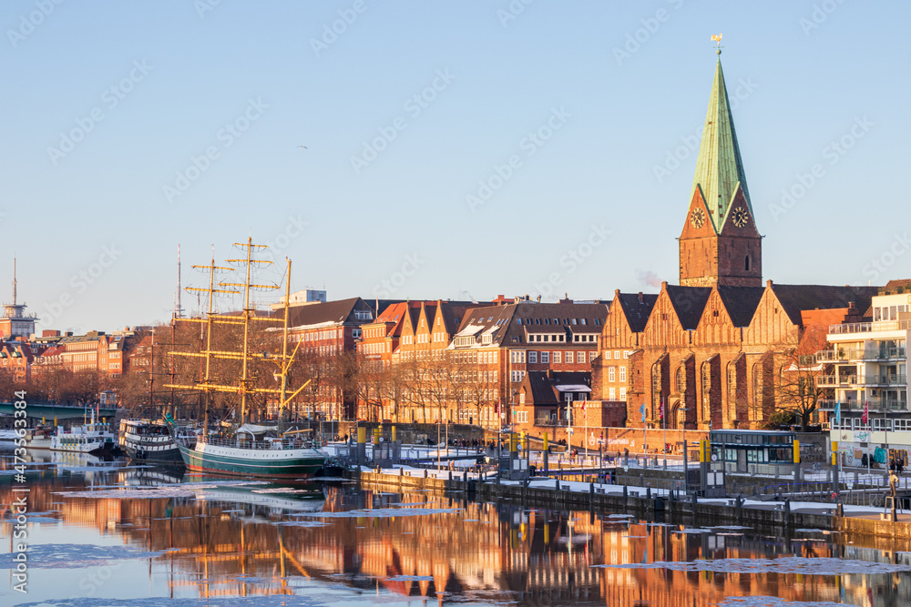 Bremen im Winter