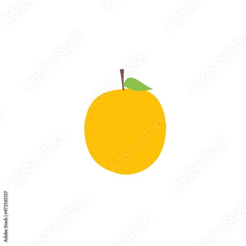 orange with drops