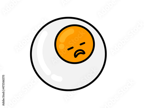 displeased egg