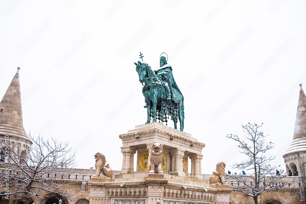 Obraz premium Elements of old european architecture