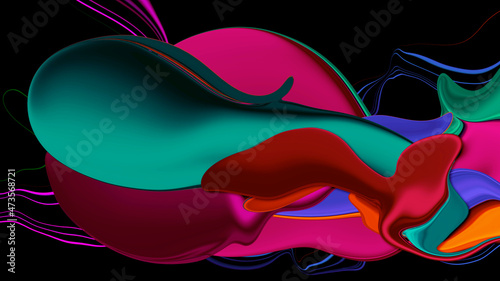 Abstract modern shape and color design background, Gradient colorful abstract background 