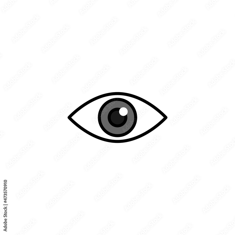 eye icon design template vector isolated illustration eye icon design template vector isolated illustration