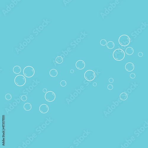 Bubble icon vector illustration design template