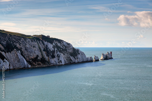 Fototapeta View of the Needles Isle of Wight