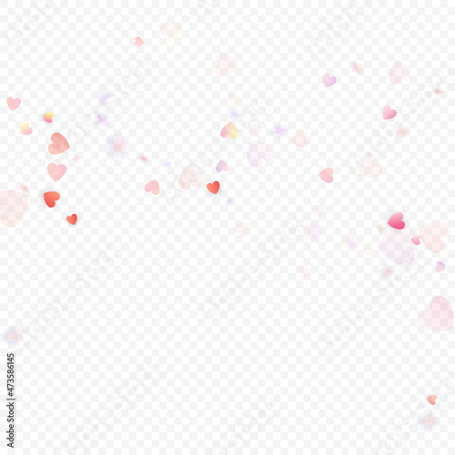 Heart love vector Valentine Pink amour symbols.