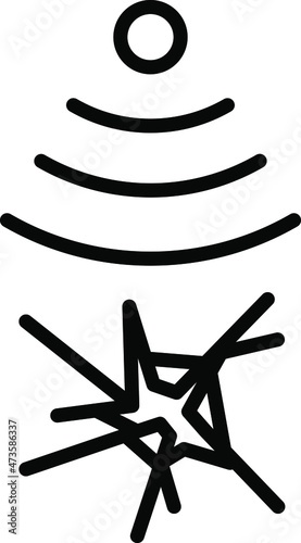 Glass break Detector icon